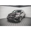 Maxton Design spoiler pod přední nárazník ver.2 pro Mercedes GLE Coupe C292, černý lesklý plast ABS, Coupe 63 AMG