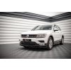 Maxton Design spoiler pod přední nárazník pro Volkswagen Tiguan MK2 Standard, černý lesklý plast ABS