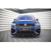 Maxton Design spoiler pod přední nárazník pro Volkswagen Tiguan Mk2 R-Line Facelift, carbon-Look
