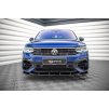 Maxton Design spoiler pod přední nárazník ver.3 pro Volkswagen Tiguan Mk2 R-Line Facelift, carbon-Look