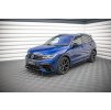 Maxton Design difuzory pod boční prahy pro Volkswagen Tiguan Mk2 R-Line Facelift, černý lesklý plast ABS