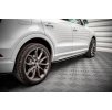 Maxton Design difuzory pod boční prahy pro Audi Q3 8U Facelift S-Line, carbon-Look