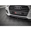 Maxton Design spoiler pod přední nárazník pro Audi Q3 8U Facelift S-Line, carbon-Look