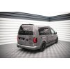 Maxton Design středový spoiler pod zadní nárazník pro Volkswagen Caddy Mk3 Facelift, černý lesklý plast ABS