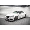 Maxton Design difuzory pod boční prahy ver.2 pro Mercedes třída C W205 Facelift/63 AMG/Coupe, černý lesklý plast ABS