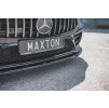 Maxton Design spoiler pod přední nárazník ver.2 pro Mercedes CLS C 257/53AMG, černý lesklý plast ABS