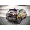 Maxton Design středový spoiler pod zadní nárazník s žebrováním pro BMW i3 Mk1 Facelift, carbon-Look