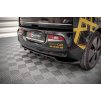 Maxton Design středový spoiler pod zadní nárazník s žebrováním pro BMW i3 Mk1 Facelift, černý lesklý plast ABS