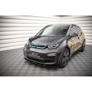 Maxton Design spoiler pod přední nárazník ver.2 pro BMW i3 Mk1 Facelift, černý lesklý plast ABS