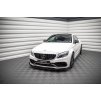 Maxton Design spoiler pod přední nárazník ver.2 pro Mercedes třída C W205 Facelift/63 AMG/Coupe, carbon-Look