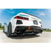 Maxton Design středový spoiler zadního nárazníku pro Chevrolet Corvette C8, carbon-Look