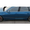 Maxton Design difuzory pod boční prahy pro Audi S6 C8, carbon-Look