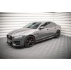 Maxton Design difuzory pod boční prahy pro Jaguar XF Mk2 /R-Sport, černý lesklý plast ABS