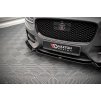 Maxton Design spoiler pod přední nárazník ver.2 pro Jaguar XF Mk2 /R-Sport, černý lesklý plast ABS
