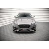 Maxton Design spoiler pod přední nárazník ver.2 pro Jaguar XF Mk2 /R-Sport, černý lesklý plast ABS