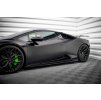 Maxton Design difuzory pod boční prahy pro Lamborghini Huracan EVO, černý lesklý plast ABS