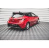 Maxton Design středový spoiler pod zadní nárazník s křidélky pro Toyota Corolla XII GR Sports /Hatchback, černý lesklý plast ABS