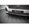 Maxton Design spoiler pod přední nárazník pro Volkswagen Touareg Mk3 /R-Line, černý lesklý plast ABS