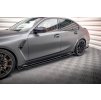 Maxton Design difuzory pod boční prahy ver.2 pro BMW M3 G80, černý lesklý plast ABS