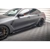 Maxton Design difuzory pod boční prahy pro BMW M3 G80, černý lesklý plast ABS