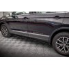 Maxton Design difuzory pod boční prahy pro Volkswagen Tiguan MK2 Standard, černý lesklý plast ABS, pro model Allspace