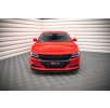 Maxton Design "Street Pro" spoiler pod přední nárazník pro Dodge Charger Mk7 Facelift RT, plast ABS bez povrchové úpravy, s červenou linkou