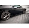 Maxton Design difuzory pod boční prahy pro Dodge Challenger Mk3 RT Facelift, carbon-Look