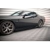 Maxton Design difuzory pod boční prahy pro Dodge Challenger Mk3 RT Facelift, černý lesklý plast ABS