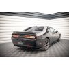 Maxton Design středový spoiler pod zadní nárazník pro Dodge Challenger Mk3 RT Facelift, černý lesklý plast ABS