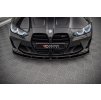 Maxton Design spoiler pod přední nárazník pro BMW M3 G80, černý lesklý plast ABS