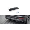 Maxton Design středový spoiler pod zadní nárazník s žebrováním pro Audi SQ8 Mk 1, carbon-Look