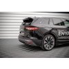 Maxton Design středový spoiler pod zadní nárazník s žebrováním pro Škoda Enyaq iV Mk1, carbon-Look