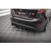 Maxton Design vložka zadního nárazníku pro Ford Fiesta ST Mk7 Facelift, carbon-Look, pouze pro 5-dvéř.