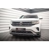 Maxton Design spoiler pod přední nárazník ver.2 pro Volkswagen Atlas Cross Sport Mk1, černý lesklý plast ABS