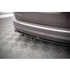 Maxton Design středový spoiler pod zadní nárazník s žebrováním pro Ford C-max Mk2, černý lesklý plast ABS