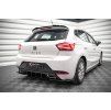Maxton Design boční difuzory pod zadní nárazník pro Seat Ibiza Mk5, černý lesklý plast ABS