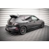 Maxton Design "Street Pro" difuzory pod boční prahy s křidélky pro Mazda 3 Mk1 MPS, plast ABS bez povrchové úpravy