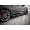 Maxton Design "Street Pro" difuzory pod boční prahy s křidélky pro Mazda 3 Mk1 MPS, plast ABS bez povrchové úpravy