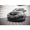 Maxton Design "Street Pro" spoiler pod přední nárazník pro Mazda 3 Mk1 MPS, plast ABS bez povrchové úpravy