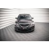 Maxton Design "Street Pro" spoiler pod přední nárazník pro Mazda 3 Mk1 MPS, plast ABS bez povrchové úpravy, s červenou linkou