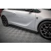 Maxton Design "Street Pro" difuzory pod boční prahy pro Opel Astra J (Mk4), plast ABS bez povrchové úpravy, GTC OPC-Line