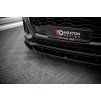 Maxton Design spoiler pod přední nárazník ver.2 pro Audi RSQ8 Mk1, černý lesklý plast ABS