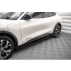 Maxton Design difuzory pod boční prahy pro Ford Mustang Mach-E Mk1, černý lesklý plast ABS