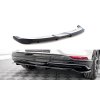 Maxton Design středový spoiler pod zadní nárazník s žebrováním pro Ford Mustang Mach-E Mk1, carbon-Look