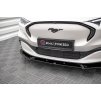 Maxton Design spoiler pod přední nárazník pro Ford Mustang Mach-E Mk1, carbon-Look