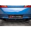 Maxton Design středový spoiler pod zadní nárazník pro Infiniti G37, černý lesklý plast ABS