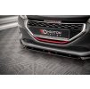 Maxton Design spoiler pod přední nárazník ver.2 pro Peugeot 208 GTI Mk1, černý lesklý plast ABS