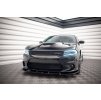 Maxton Design spoiler pod přední nárazník ver.2 pro Dodge Charger Mk7 Facelift SRT, černý lesklý plast ABS