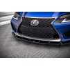 Maxton Design spoiler pod přední nárazník pro Lexus GS F Mk4 Facelift, černý lesklý plast ABS