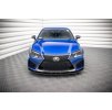 Maxton Design "Street Pro" spoiler pod přední nárazník pro Lexus GS F Mk4 Facelift, plast ABS bez povrchové úpravy